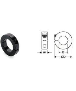 Shaft Collar with One split