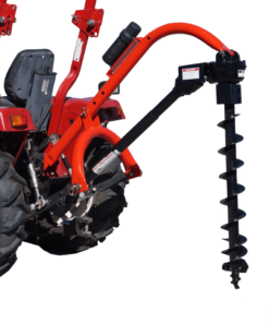Pole-Star 650 Tractor-Mounted 3-Pt Post Hole Digger W/Optional Auger Combos