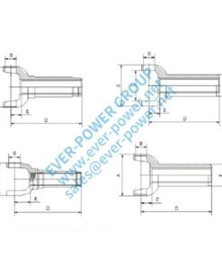 Splined slip yoke