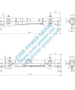 The fixed transmission shaft assembly (NFB NFC)
