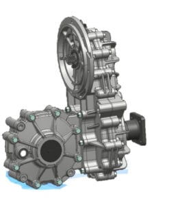 gearbox differential Rear axle