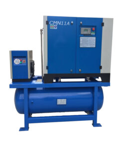 Mature Factory 1.5Mpa 1.6Mpa 4 in 1 Rotary Screw Air Compressors with Air Dryer For Fiber Laser Cutting Machine