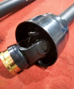 aci pto tersuai untuk traktor T4 1200 BIP Round Yoke dengan Kolar dibuat dengan aci pto yoke pelepasan cepat