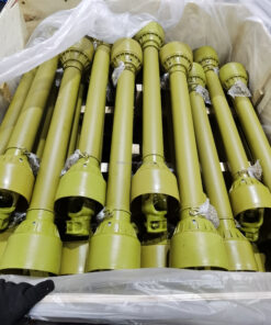 steel standard spline shaft T1 pto shaft 740mm for small horse power tractor circular saw shaft