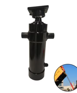 Dump Trailer Truck 20 Tons 100 Ton 5 Stage Telescopic Hydraulic Cylinder with Long Stroke