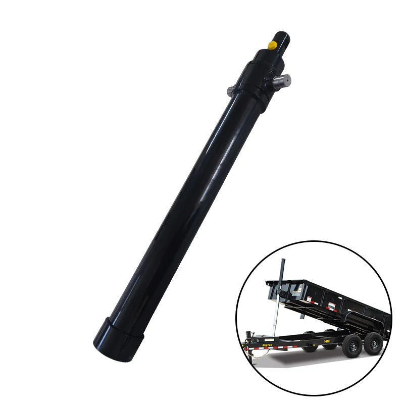 Professional Craftsmanship Telescopic Hydraulic Cylinders Double Acting Hydraulic Cylinder For Dump Trailer