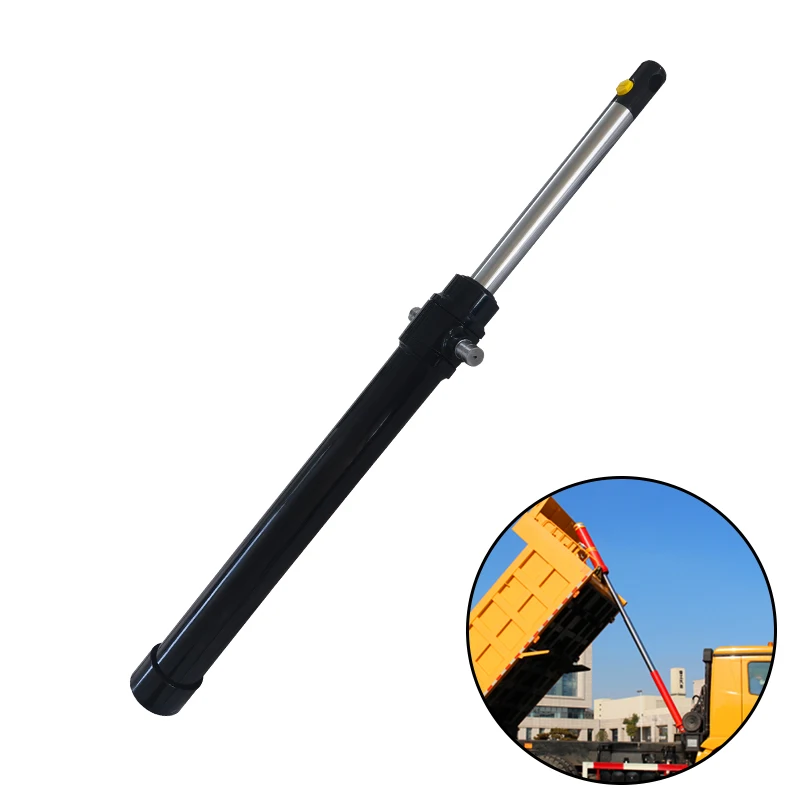 Durable Long Stroke 2 Stage Hydraulic Cylinder Telescopic Hydraulic Cylinder