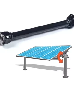 PTO Drive Shaft Rotation Axis for Solar Tracking System Rotating Solar Panels