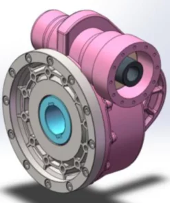 SRV180 Worm Gear Reducer for Military Industry Heavy-duty Equipment