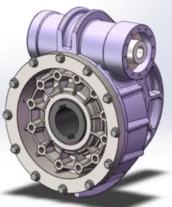 SRV250 Worm Gear Reducer for Military Industry Heavy-duty Equipment