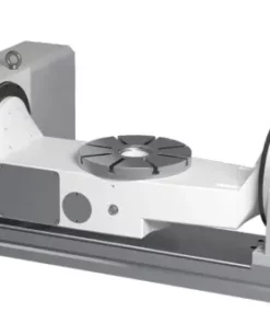 Mesa giratoria de doble brazo con tornillo sin fin y engranaje helicoidal de 5.º eje de alta rigidez WT-SL320 para máquina CNC