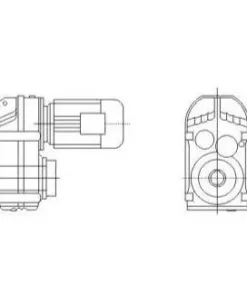 BF Series Helical Geared Motors