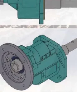 PGV035 ተከታታይ Helical Gear ቅነሳ