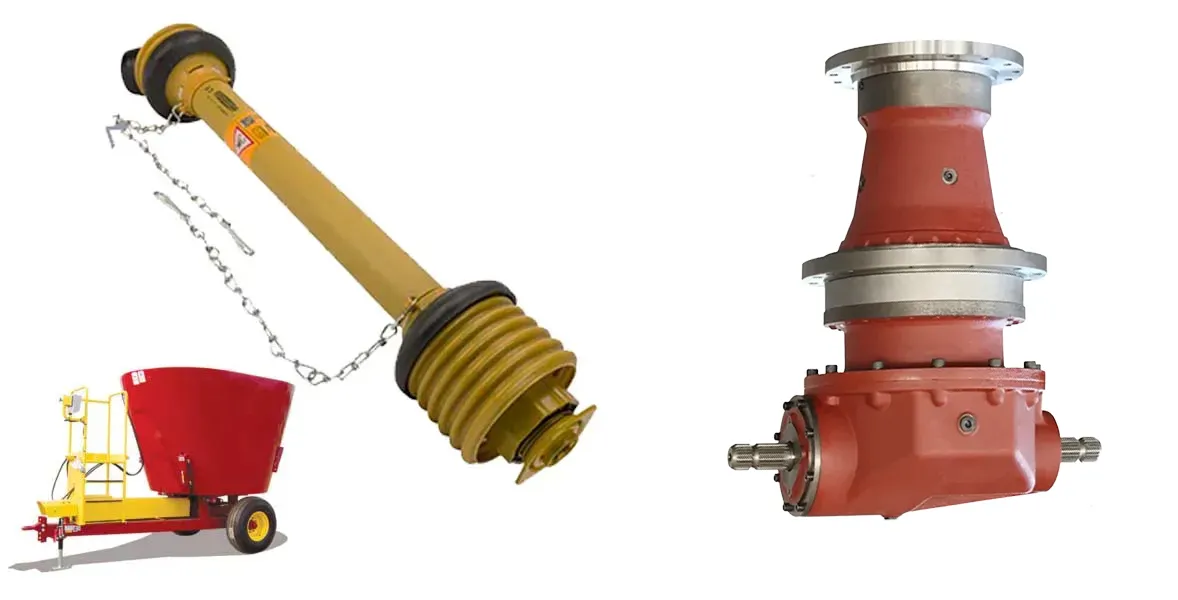 PTO Shaft for Vertical Feed Mixer Gearbox