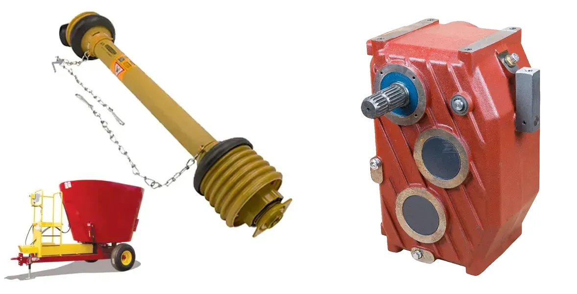 PTO Shaft for Horizontal Feed Mixer Gearbox