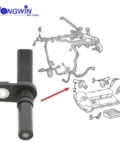 1W4Z-6B288-AA X4WZ-6B288-BA XW4Z-6B288-AA XW4Z 6B288 AA Camshaft Position Sensor &Plug Fits Lincoln LS 2000-2003 3.0L V6 3.9L V8