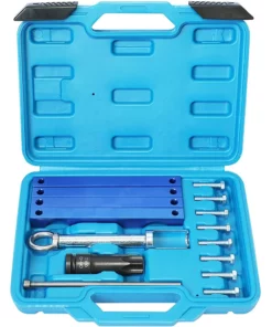 Camshaft Engine Timing Locking Tool Set Kit For Mercedes Benz M157 M276 M278 with T100 and Injector Removal Puller Tool