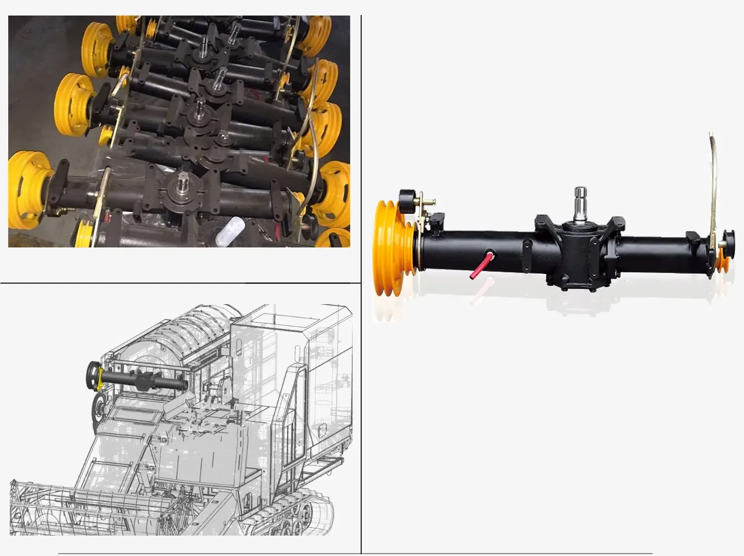 Combine Harvester Gearbox