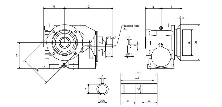 Composition of Worm Reducer