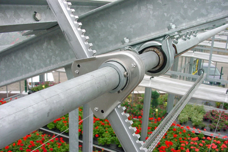 Gear Rack for Greenhouse Applications