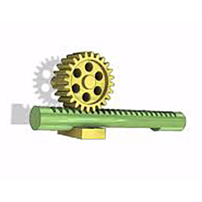 Circular gear rack for linear motion stages in semiconductor ...