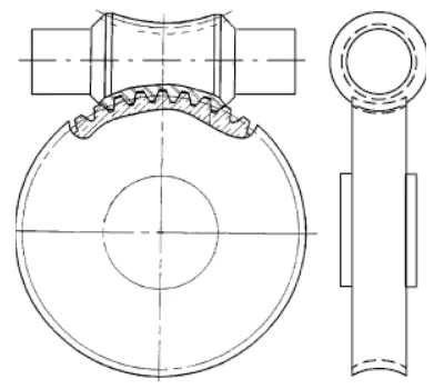 Double-enveloping worm gears
