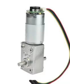 5840-555 High Speed Turbo Worm Motor 12 Volt DC Encoder Motor