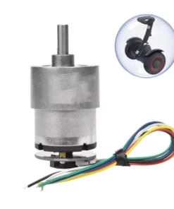 Motor DC brush gear motor 6V 12V JGB37-520 Small Motor encoder with self-balancing Hall encoder with speed