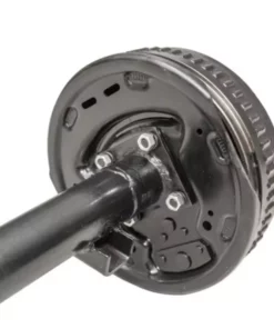High Quality Semi Trailer Spare Parts Straight Axle With Brake Assembly