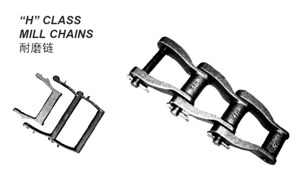 H Class Mill Chain Dimension