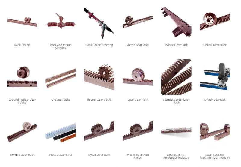 Gear Rack For Woodworking Industry