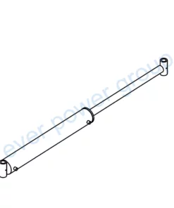 Substituição do cilindro hidráulico AA77188