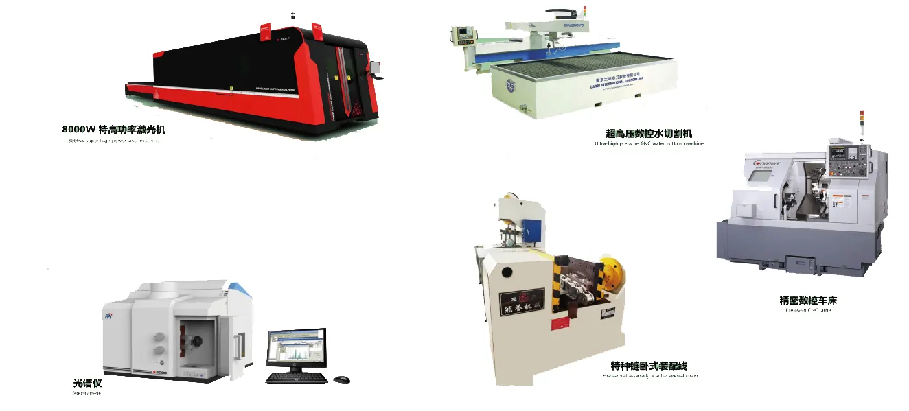 stainless steel special chains manufacturing equipments