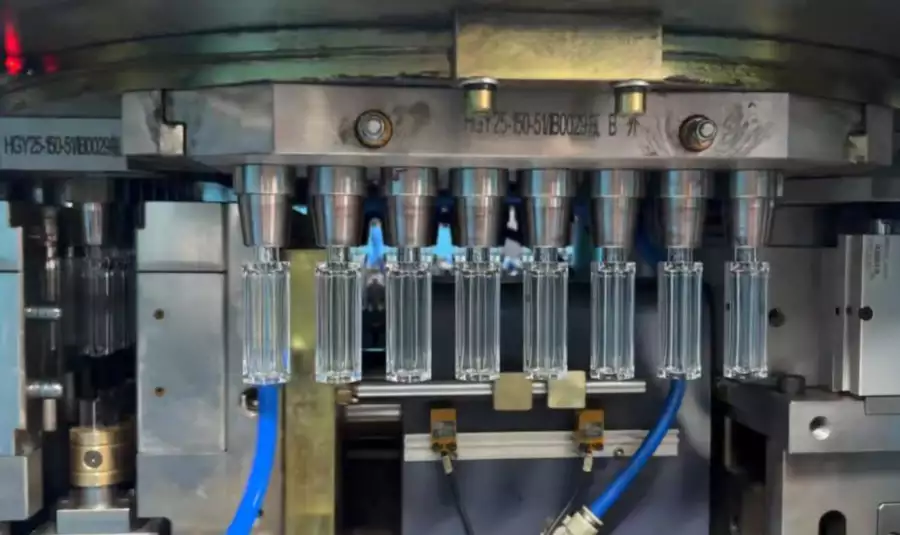 EPY200-V4-B One Step Injection Stretch Blow Moulding Machine Front View