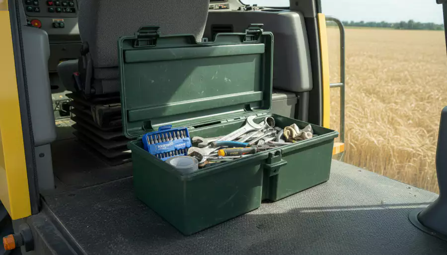Plastic tool box