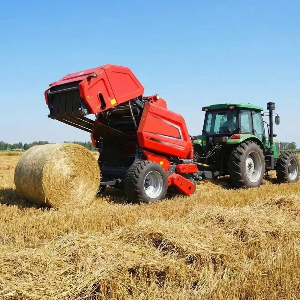 Round Hay Baler
