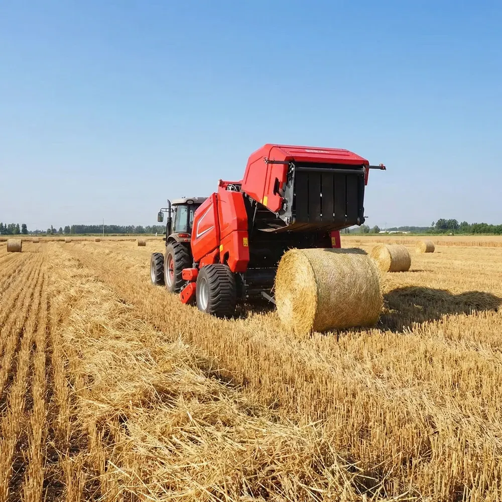 Round Hay Baler