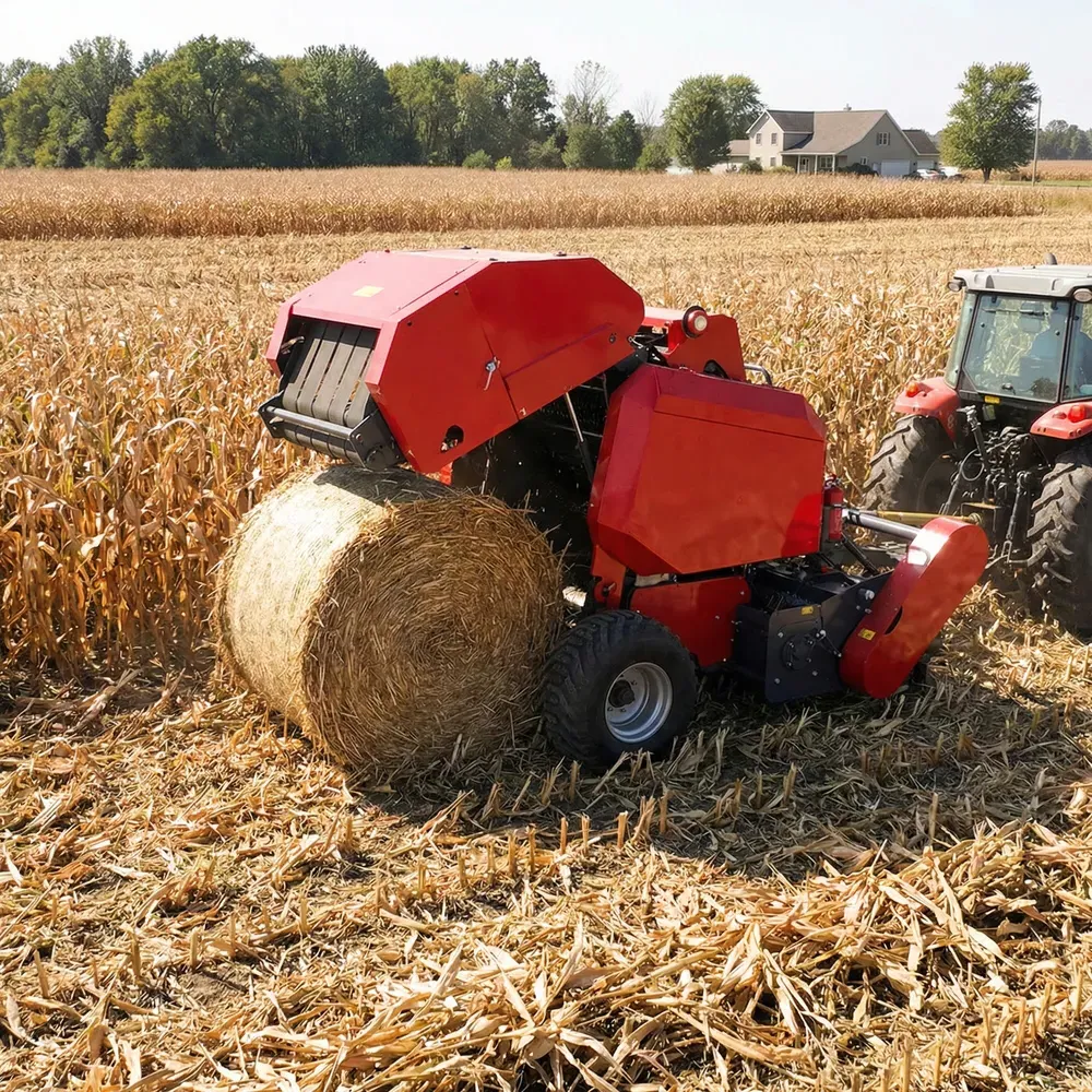 Round Hay Baler