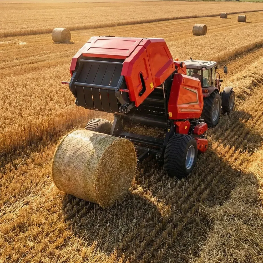 Round Hay Baler