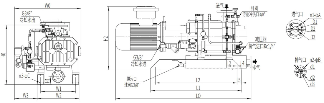 Duplex Steel And Hastelloy Screw Vacuum Pumps