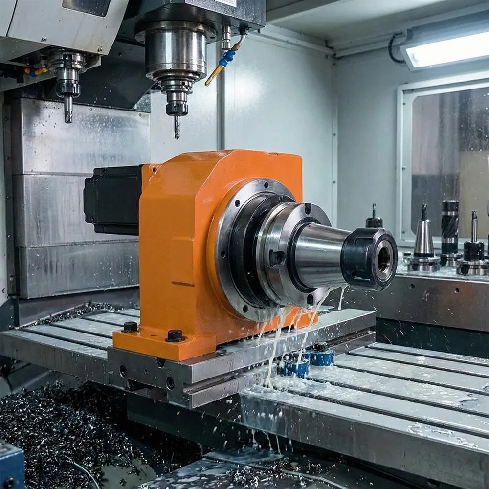 High-Precisacion Low-Rotation Tool Magazine Gearbox For Machining Centers Application