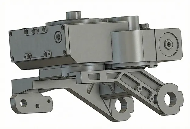 High-Precision Low-Rotation Tool Magazine Gearbox For Machining Centers