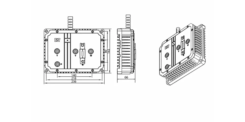 ever-power-EP-3-5kW Electric Vehicle PMSM Drive Controller-diagram