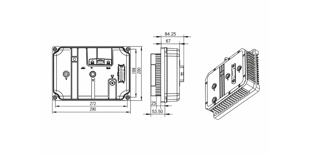 ever-power-EP-6-10kW Electric Vehicle PMSM Drive Controller-draft