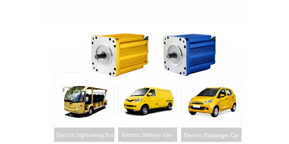 hzpt-EP-3-15kW Permanent Magnet Synchronous Motor for Electric Vehicles-application